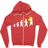 goku evolution Zipper Hoodie