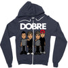 dobre twins dobre brother Zipper Hoodie