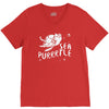 sea turtle cat V-Neck Tee
