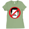 no mas maduro Ladies Fitted T-Shirt