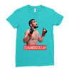 khabib elhamdulillah Ladies Fitted T-Shirt