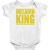 melanin king Baby Bodysuit
