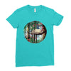 Stitch And Totoro Ladies Fitted T-Shirt