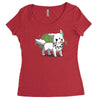 forest protector Women's Triblend Scoop T-shirt