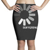 buffering  funny retro loading computer console fashion party Pencil Skirts