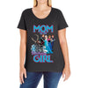 mom of the birthday girl Ladies Curvy T-Shirt