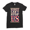 harvey can't stop us Ladies Fitted T-Shirt