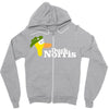 duck norris Zipper Hoodie