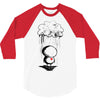 sad, rain heard 3/4 Sleeve Shirt