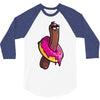 stickers 3/4 Sleeve Shirt