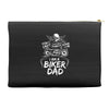 You Cant Scare Me I am Biker Dad Accessory Pouches
