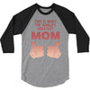 World' s Greatest Mom Looks Like 3/4 Sleeve Shirt