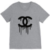 SIMPLE ART V-Neck Tee