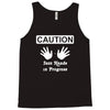 caution! jazz handsfunny jazz dance comic boogie camp trumpet Tank Top