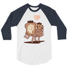 french toast kiss 3/4 Sleeve Shirt