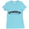 lil pump  eskeetit Ladies Fitted T-Shirt