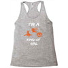 i'm a halloween kind of girl Racerback Tank