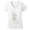 zeus gott griechenland olymp herrscherblitz jupiter mythologie Women's V-Neck T-Shirt