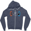 forever late Zipper Hoodie