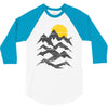 mountain ink 3/4 Sleeve Shirt
