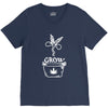 grow marijuana V-Neck Tee