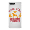 This Girl Loves Her Doberman Pinscher iPhone 7 Plus Case