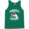 pawsitive catitude Tank Top