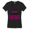moms mimi Women's V-Neck T-Shirt