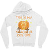 this is my halloween costume Zipper Hoodie