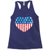 usa flag Racerback Tank