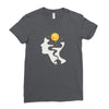 Night Think Ladies Fitted T-Shirt