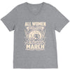 women march V-Neck Tee