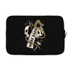 work hard until die Laptop sleeve