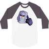 mega flipped off 3/4 Sleeve Shirt
