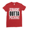 pubg - straight outta pochinki Ladies Fitted T-Shirt