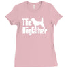 the dogfather beagle white Ladies Fitted T-Shirt