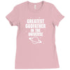 Greatest Godfather In The Universe Ladies Fitted T-Shirt