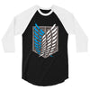 survey corps 3/4 Sleeve Shirt