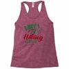 Daddy Hiking Buddy Mountains Racerback Tank