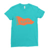 go flag Ladies Fitted T-Shirt