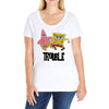 Trouble Ladies Curvy T-Shirt