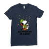 Happiness is Camp Ladies Fitted T-Shirt