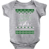 merry christmas ugly christmas sweater Baby Bodysuit