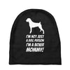 not just a dog person i'm a boxer mommy! Baby Beanies