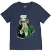 st patricks day  uncle sam V-Neck Tee