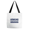 hawkins power and light 2 Tote Bags