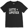 latte and lipstick V-Neck Tee