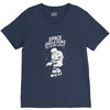 space skeletons in outer space V-Neck Tee