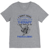 I Don't Need Therapy Just to Go Paragliding V-Neck Tee