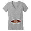 February Peeking Out Baby Boy Women's V-Neck T-Shirt